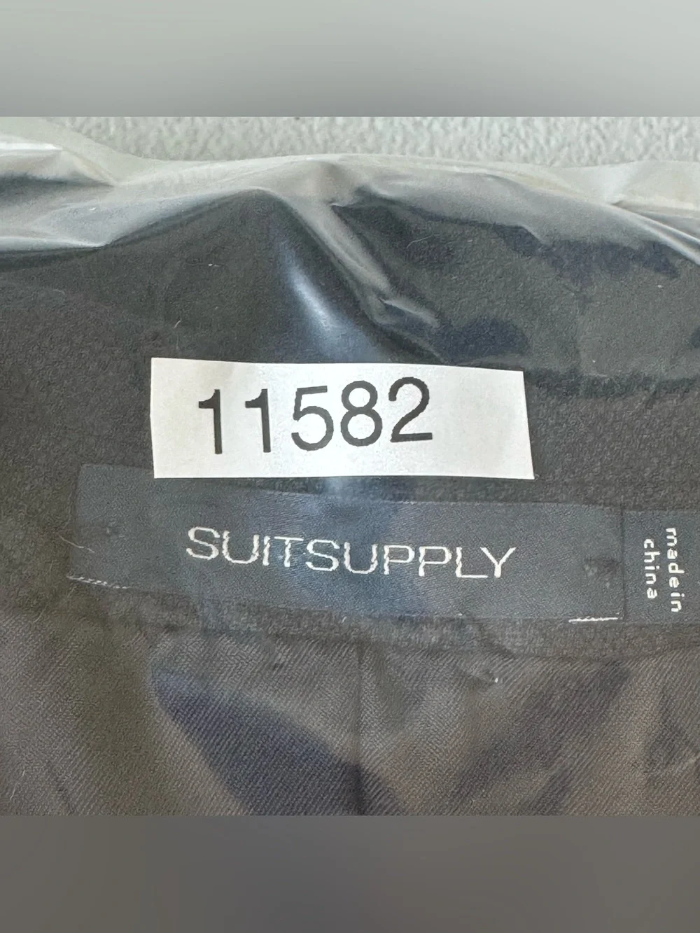 Suitsupply Size 36 Wool Navy  Blue Tailored Fit Super 130S HavanaSuit Jacket